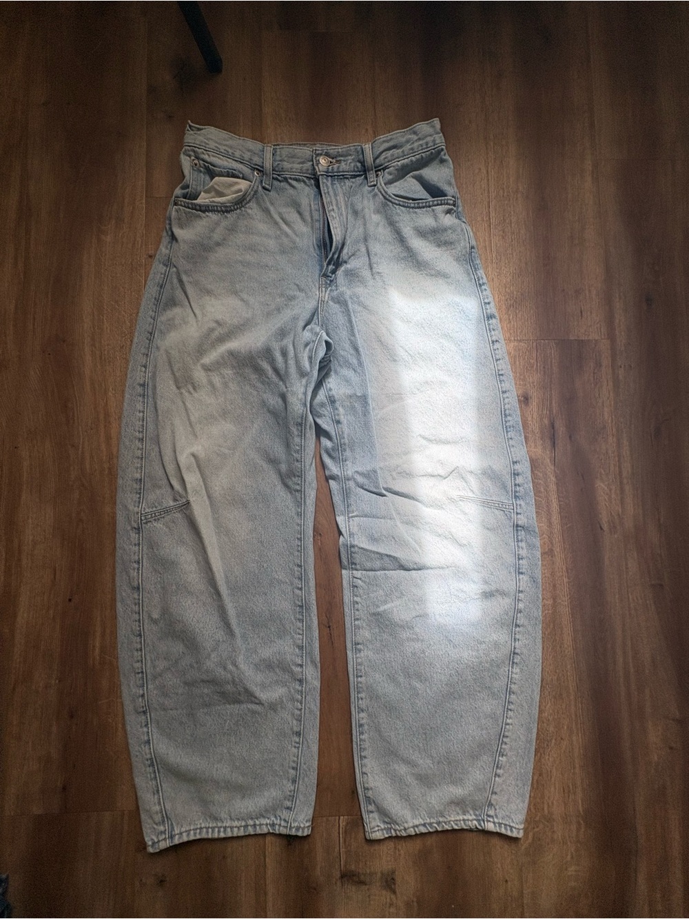 Levi's Light Wash Blue High-Rise Relaxed Jeans
